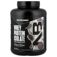 <img alt="NutraBio, Whey Protein Isolate, Cookies & Cream, 5 lb (2,268 g)" title="NutraBio, Whey Protein Isolate, Cookies & Cream, 5 lb (2,268 g),649908266127"
