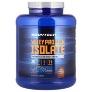 <img alt="BodyTech, Whey Protein Isolate, Rich Chocolate, 5 lbs (2.27 kg)" title="BodyTech, Whey Protein Isolate, Rich Chocolate, 5 lbs (2.27 kg),766536027590"