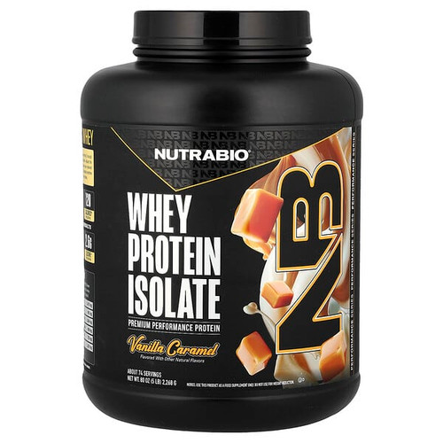 <img alt="NutraBio, Whey Protein Isolate, Vanilla Caramel , 5 lb (2,268 g)" title="NutraBio, Whey Protein Isolate, Vanilla Caramel , 5 lb (2,268 g),649908501525"