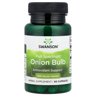 <img alt="Swanson Vitamins, Full Spectrum Onion Bulb, 400 mg, 60 Capsules" title="Swanson Vitamins, Full Spectrum Onion Bulb, 400 mg, 60 Capsules,087614112640"