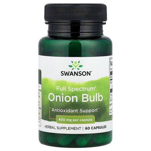 <img alt="Swanson Vitamins, Full Spectrum Onion Bulb, 400 mg, 60 Capsules" title="Swanson Vitamins, Full Spectrum Onion Bulb, 400 mg, 60 Capsules,087614112640"