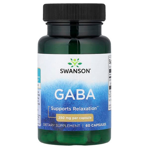 <img alt="Swanson Vitamins, Gaba, 250 mg, 60 Capsules" title="Swanson Vitamins, Gaba, 250 mg, 60 Capsules,087614115443"