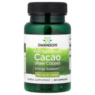 <img alt="Swanson Vitamins, Full Spectrum Cacao (Raw Cocoa), 400 mg, 60 Capsules" title="Swanson Vitamins, Full Spectrum Cacao (Raw Cocoa), 400 mg, 60 Capsules,087614112572"