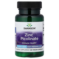 <img alt="Swanson Vitamins, Zinc Picolinate, 22 mg, 60 Vegan Capsules" title="Swanson Vitamins, Zinc Picolinate, 22 mg, 60 Vegan Capsules,087614111131"