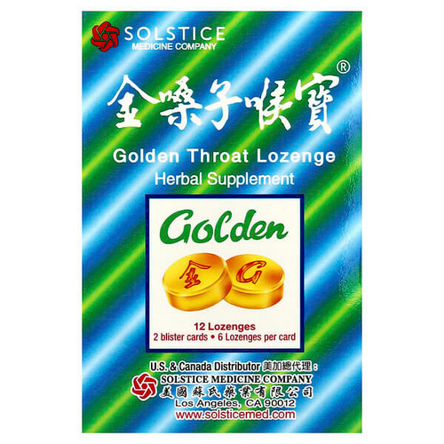 <img alt="Golden Throat, Lozenge, 12 Lozenges" title="Golden Throat, Lozenge, 12 Lozenges,049987014303"