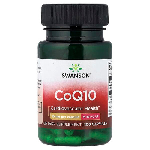 <img alt="Swanson Vitamins, CoQ10, 10 mg, 100 Capsules" title="Swanson Vitamins, CoQ10, 10 mg, 100 Capsules,087614018577"