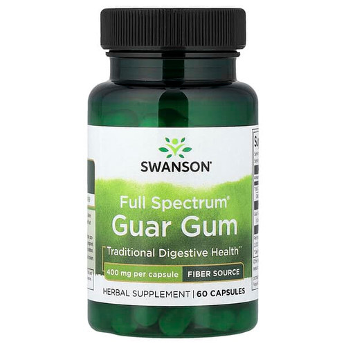 <img alt="Swanson Vitamins, Full Spectrum Guar Gum, 400 mg, 60 Capsules" title="Swanson Vitamins, Full Spectrum Guar Gum, 400 mg, 60 Capsules,087614112794"