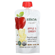 <img alt="Kekoa, Organic Baby Food, Apple And Ginger, 3.5 oz (99 g)" title="Kekoa, Organic Baby Food, Apple And Ginger, 3.5 oz (99 g),860001890006"