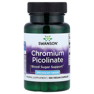<img alt="Swanson Vitamins, Chromium Picolinate, 200 mcg, 100 Vegan Capsules" title="Swanson Vitamins, Chromium Picolinate, 200 mcg, 100 Vegan Capsules,087614019222"