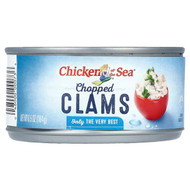 <img alt="Chicken of the Sea, Chopped Clams, 6.5 oz (184 g)" title="Chicken of the Sea, Chopped Clams, 6.5 oz (184 g),048000000736"
