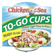 <img alt="Chicken of the Sea, To-Go-Cups, Chunk Light Tuna in Water, 2 Cups, 2.8 oz Each" title="Chicken of the Sea, To-Go-Cups, Chunk Light Tuna in Water, 2 Cups, 2.8 oz Each,048000003003"
