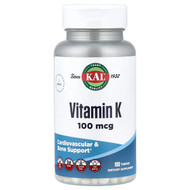 <img alt="KAL, Vitamin K, 100 mcg, 100 Tablets" title="KAL, Vitamin K, 100 mcg, 100 Tablets,021245745211"