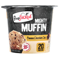 <img alt="FlapJacked, Mighty Muffin, Banana Chocolate Chip, 1.94 oz (55 g)" title="FlapJacked, Mighty Muffin, Banana Chocolate Chip, 1.94 oz (55 g),819185020730"