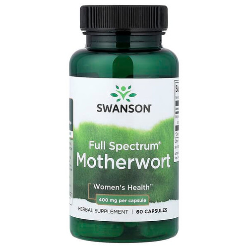 <img alt="Swanson Vitamins, Full Spectrum, Motherwort, 400 mg, 60 Capsules" title="Swanson Vitamins, Full Spectrum, Motherwort, 400 mg, 60 Capsules,087614112923"