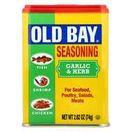 <img alt="Old Bay, Garlic & Herb Seasoning, 2.62 oz (74 g)" title="Old Bay, Garlic & Herb Seasoning, 2.62 oz (74 g),070328010906"