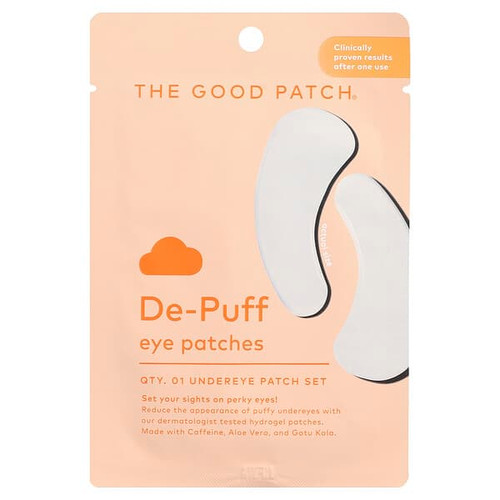 <img alt="The Good Patch, De-Puff Eye Patches, 1 Pair" title="The Good Patch, De-Puff Eye Patches, 1 Pair,810109340804"