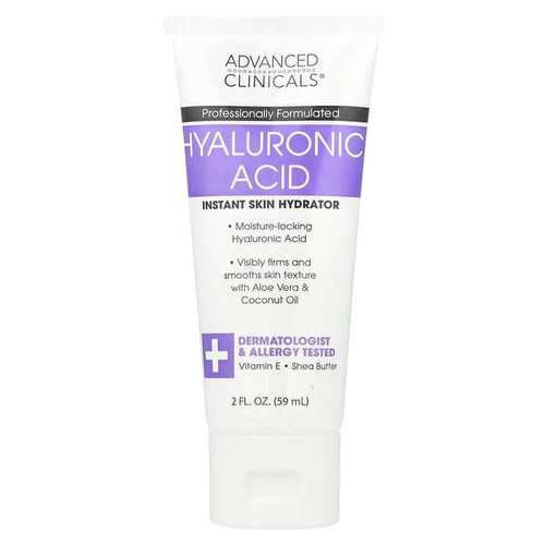 <img alt="Advanced Clinicals, Hyaluronic Acid, Instant Skin Hydrator, 2 fl oz (59 ml)" title="Advanced Clinicals, Hyaluronic Acid, Instant Skin Hydrator, 2 fl oz (59 ml),810141910690"