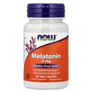 <img alt="Now Foods, Melatonin, 3 mg, 60 Veg Capsules" title="Now Foods, Melatonin, 3 mg, 60 Veg Capsules,733739032553"