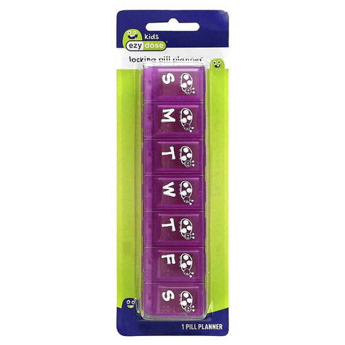 <img alt="Ezy Dose, Kids, Locking Pill Planner, 1 Count" title="Ezy Dose, Kids, Locking Pill Planner, 1 Count,025715686967"