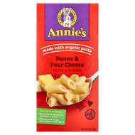 <img alt="Annies Homegrown, Pasta & Cheese, Penne & Four Cheese, 5.5 oz (156 g)" title="Annies Homegrown, Pasta & Cheese, Penne & Four Cheese, 5.5 oz (156 g),013562300167"