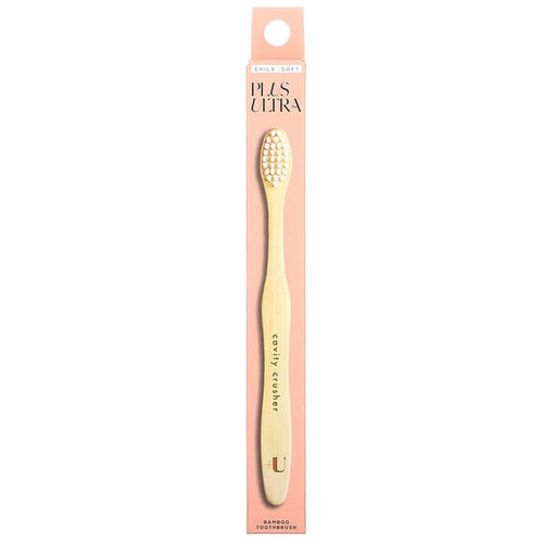 <img alt="Plus Ultra, Bamboo Toothbrush, Cavity Crusher, Child, Soft, 1 Toothbrush" title="Plus Ultra, Bamboo Toothbrush, Cavity Crusher, Child, Soft, 1 Toothbrush,742832053594"