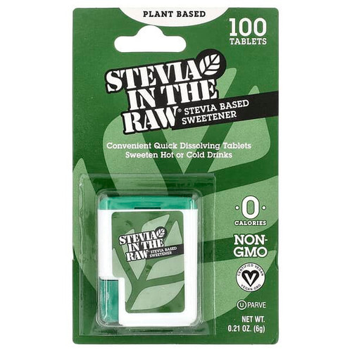 <img alt="In the Raw, Stevia In The Raw, Stevia Based Sweetener, 100 Tablets, 0.21 oz (6 g)" title="In the Raw, Stevia In The Raw, Stevia Based Sweetener, 100 Tablets, 0.21 oz (6 g),044800750161"