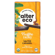 <img alt="Alter Eco, Truffle Thins, Organic Dark Chocolate Bar, Salted Caramel, 2.96 oz (84 g)" title="Alter Eco, Truffle Thins, Organic Dark Chocolate Bar, Salted Caramel, 2.96 oz (84 g),817670012338"