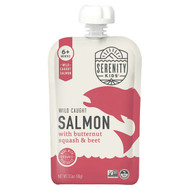 <img alt="Serenity Kids, Wild Caught Salmon with Butternut Squash & Beet, 6+ Months, 3.5 oz (99 g)" title="Serenity Kids, Wild Caught Salmon with Butternut Squash & Beet, 6+ Months, 3.5 oz (99 g),868767000370"