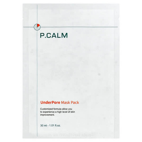 <img alt="P.CALM, UnderPore Beauty Mask Pack, 1 Sheet, 1.01 fl oz (30 ml)" title="P.CALM, UnderPore Beauty Mask Pack, 1 Sheet, 1.01 fl oz (30 ml),8809990450268"