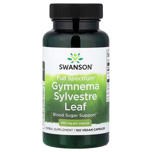 <img alt="Swanson Vitamins, Full Spectrum Gymnema Sylvestre Leaf, 400 mg, 100 Vegan Capsules" title="Swanson Vitamins, Full Spectrum Gymnema Sylvestre Leaf, 400 mg, 100 Vegan Capsules,087614019833"