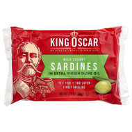<img alt="King Oscar, Wild Caught, Sardines In Extra Virgin Olive Oil, Two Layer, 3.75 oz (106 g)" title="King Oscar, Wild Caught, Sardines In Extra Virgin Olive Oil, Two Layer, 3.75 oz (106 g),034800002001"