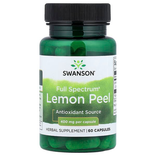 <img alt="Swanson Vitamins, Full Spectrum Lemon Peel, 400 mg, 60  Capsules" title="Swanson Vitamins, Full Spectrum Lemon Peel, 400 mg, 60  Capsules,087614112909"