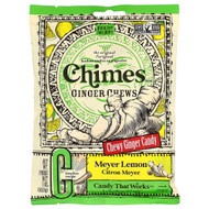 <img alt="Chimes, Ginger Chews, Meyer Lemon, 5 oz (141.8 g)" title="Chimes, Ginger Chews, Meyer Lemon, 5 oz (141.8 g),051299111205"