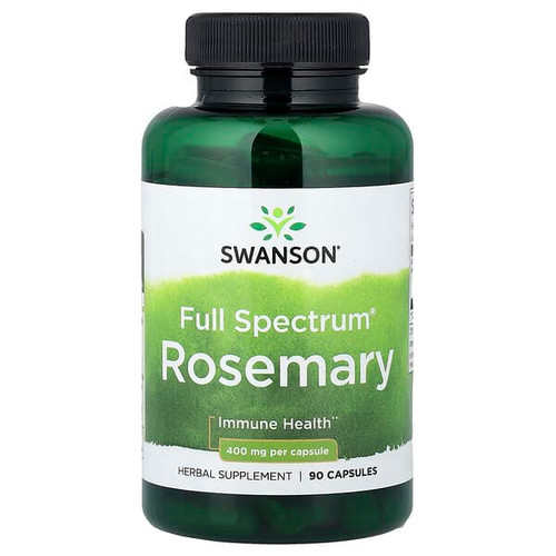 <img alt="Swanson Vitamins, Full Spectrum Rosemary, 400 mg, 90 Capsules" title="Swanson Vitamins, Full Spectrum Rosemary, 400 mg, 90 Capsules,087614113401"