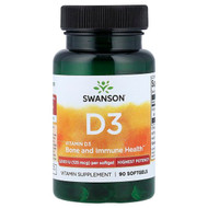 <img alt="Swanson, Vitamin D3, Highest Potency, 125 mcg (5,000 IU), 90 Softgels" title="Swanson, Vitamin D3, Highest Potency, 125 mcg (5,000 IU), 90 Softgels,087614119847"
