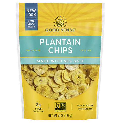 <img alt="Good Sense, Plantain Chips, 6 oz (170 g)" title="Good Sense, Plantain Chips, 6 oz (170 g),030243864473"