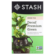 <img alt="Stash Tea, Green Tea, Decaf Premium Green, 18 Tea Bags, 1.1 oz (33 g)" title="Stash Tea, Green Tea, Decaf Premium Green, 18 Tea Bags, 1.1 oz (33 g),077652082593"