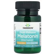 <img alt="Swanson Vitamins, Melatonin, Dual-Release, 3 mg, 60 Tablets" title="Swanson Vitamins, Melatonin, Dual-Release, 3 mg, 60 Tablets,087614021140"