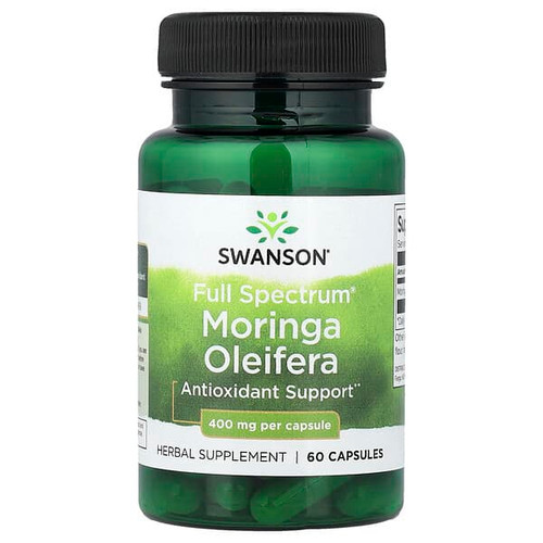 <img alt="Swanson Vitamins, Full Spectrum Moringa Oleifera, 400 mg, 60 Capsules" title="Swanson Vitamins, Full Spectrum Moringa Oleifera, 400 mg, 60 Capsules,087614113906"