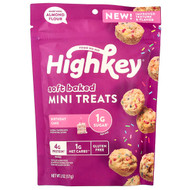 <img alt="HighKey, Soft Baked Mini Treats, Birthday Cake, 2 oz (57 g)" title="HighKey, Soft Baked Mini Treats, Birthday Cake, 2 oz (57 g),850020433742"