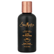 <img alt="SheaMoisture, Calm & Clearing Body Wash, African Black Soap, 3 fl oz (89 ml)" title="SheaMoisture, Calm & Clearing Body Wash, African Black Soap, 3 fl oz (89 ml),764302026785"
