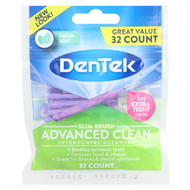 <img alt="DenTek, Slim Brush Interdental Cleaners, Advanced Clean, Fresh Mint, 32 Count" title="DenTek, Slim Brush Interdental Cleaners, Advanced Clean, Fresh Mint, 32 Count,047701002247"