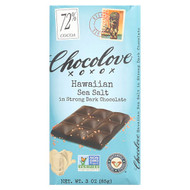 <img alt="Chocolove, Hawaiian Sea Salt in Strong Dark Chocolate, 72% Cocoa, 3 oz (85 g)" title="Chocolove, Hawaiian Sea Salt in Strong Dark Chocolate, 72% Cocoa, 3 oz (85 g),716270001745"