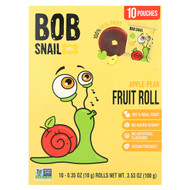<img alt="Bob Snail, Fruit Rolls, Apple-Pear, 10 Pouches, 0.35 oz (10 g) Each" title="Bob Snail, Fruit Rolls, Apple-Pear, 10 Pouches, 0.35 oz (10 g) Each,628693669344"