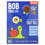 <img alt="Bob Snail, Fruit Roll, Apple-Blueberry, 10 Pouches, 0.35 oz (10 g) Each" title="Bob Snail, Fruit Roll, Apple-Blueberry, 10 Pouches, 0.35 oz (10 g) Each,628693669382"