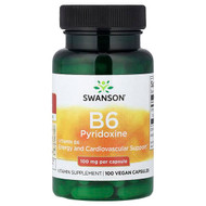 <img alt="Swanson Vitamins, Vitamin B6 Pyridoxine, 100 mg, 100 Vegan Capsules" title="Swanson Vitamins, Vitamin B6 Pyridoxine, 100 mg, 100 Vegan Capsules,087614010212"