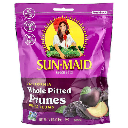 <img alt="Sun-Maid, California Whole Pitted Prunes, Dried Plums, 7 oz (198 g)" title="Sun-Maid, California Whole Pitted Prunes, Dried Plums, 7 oz (198 g),041143299081"