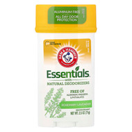 <img alt="Arm & Hammer, Essentials with Natural Deodorizers, Deodorant, Rosemary Lavender, 2.5 oz (71 g)" title="Arm & Hammer, Essentials with Natural Deodorizers, Deodorant, Rosemary Lavender, 2.5 oz (71 g),033200190202"