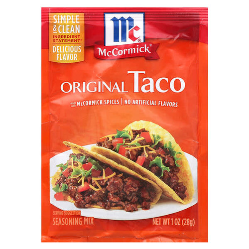 <img alt="3 PACK of McCormick, Original Taco Seasoning Mix, 1 oz (28 g)" title="3 PACK of McCormick, Original Taco Seasoning Mix, 1 oz (28 g),052100034911"