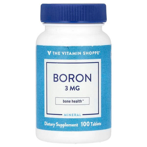 <img alt="The Vitamin Shoppe, Boron, 3 mg, 100 Tablets" title="The Vitamin Shoppe, Boron, 3 mg, 100 Tablets,766536012992"